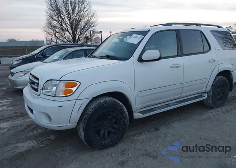 2003 Toyota Sequoia Limited V8 z USA, uszkodzony, nr VIN 5TDBT48A43S200580